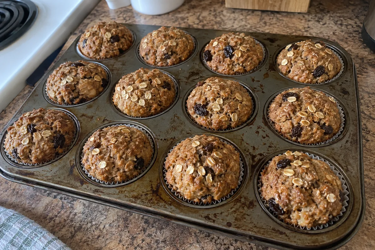 Illustrative image of applesauce muffins