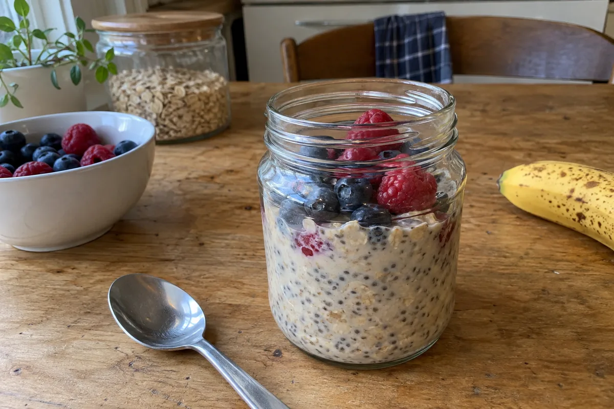 Illustrative image of overnight oats