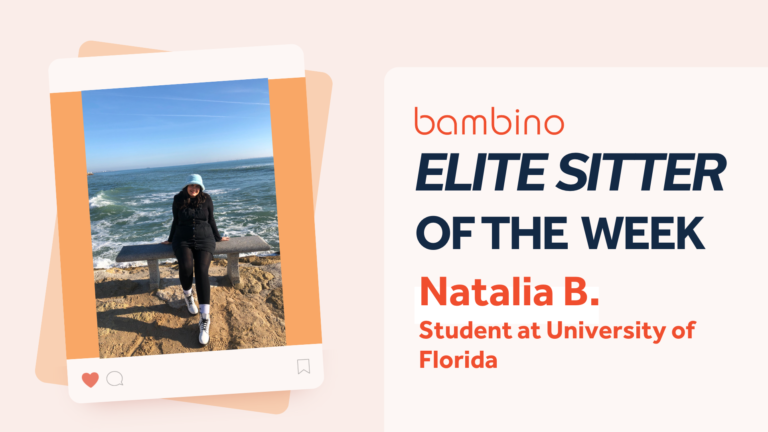 University of Florida student Bambino Babysitter